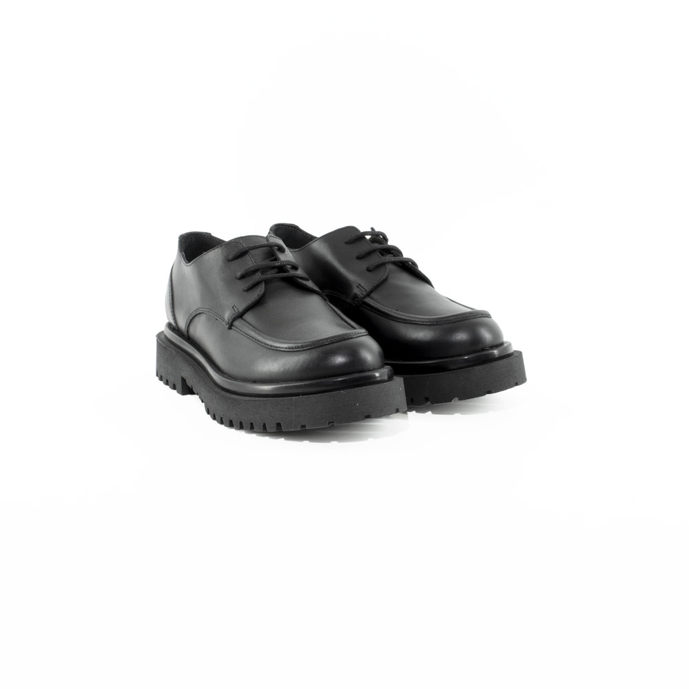 Sudio Firenze scarpe allacciate in pelle Char 148 Nero - Pierrot Calzature